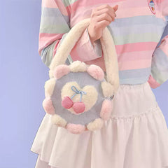 cherry cake fluffy handbag boogzel clothing