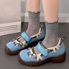 chunky platform mary janes boogzel clothing