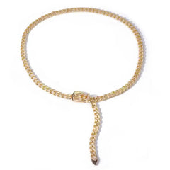 chunky buckle chain belt boogzel clothing