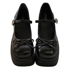 chunky platform mary jane heels boogzel clothing