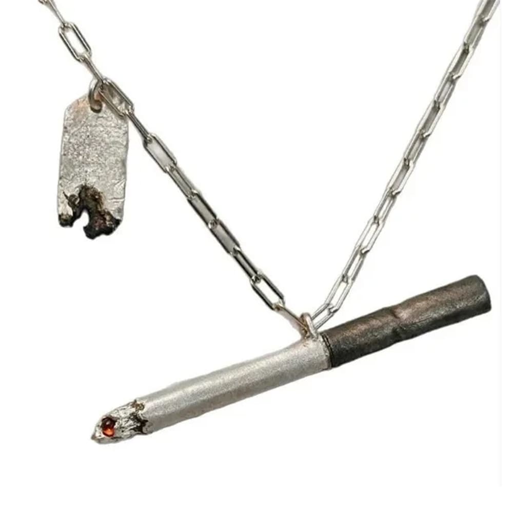 cigarette pendant necklace boogzel clothing