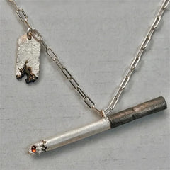 cigarette pendant necklace boogzel clothing