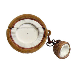 coconut airpods case with keychain boogzel clothing