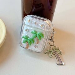 coconut girl palm airpods case boogzel clothing