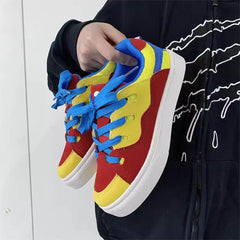 colorful skater sneakers boogzel clothing