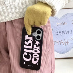 cool girl iphone case boogzel clothing