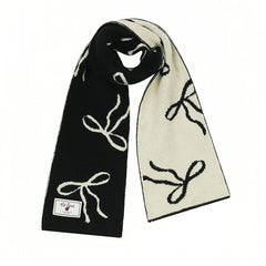 coquette bow knit scarf boogzel clothing