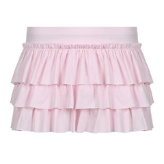 coquette ruffled mini skort boogzel clothing