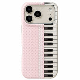 Coquette Aesthetic Piano Key iPhone Case