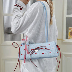 coquette charm bow shoulder bag boogzel clothing