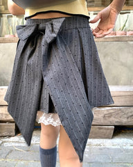 coquette lace bow pleated skirt boogzel clothing