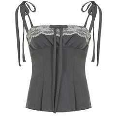 coquette ruched bow tie top boogzel clothing