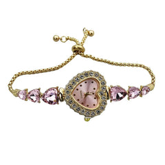 coquette style heart wristwatch boogzel clothing