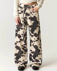 cow print pants boogzel clothing