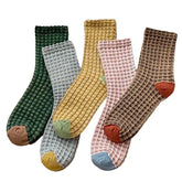 cozy plaid socks boogzel clothing