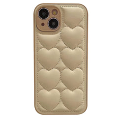 cream heart iphone case boogzel clothing