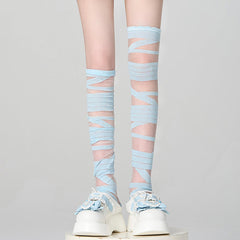crisscross lace up socks boogzel clothing