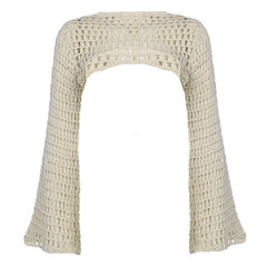 crochet bolero shrug top boogzel clothing