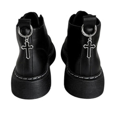 cross pendant boot charms boogzel clothing
