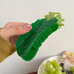 cucumber hair claw clip boogzel clothing