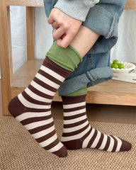 cute striped socks boogzel clothing