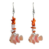 cute clown fish earrings boogzel clothing