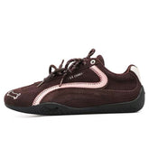 cute dachshund embroidery sneakers boogzel clothing
