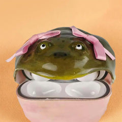 cute frog airpods case boogzel clothing