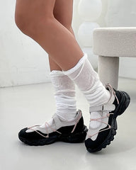 cyber aesthetic ballet sneakers boogzel clothing