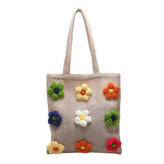 daisy crochet tote bag boogzel clothing