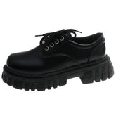 dark academia chunky platform boots boogzel clothing