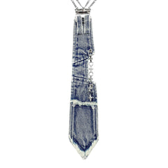 denim tie accessory boogzel clothing