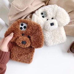dog fluffy iphone case boogzel clothing