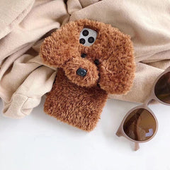 dog fluffy iphone case boogzel clothing