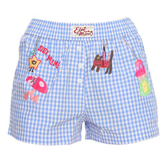 dopamine aesthetic plaid summer shorts boogzel clothing