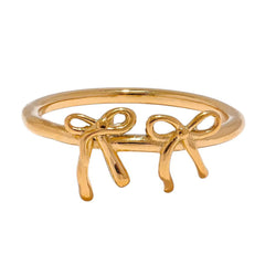 double bow ring boogzel clothing