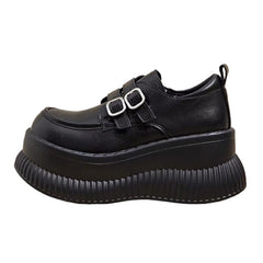 double buckle space platform shoes boogzel clothing