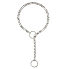 double ring drop chain necklace boogzel clothing