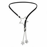 double star cord necklace boogzel clothing