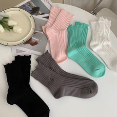 downtown girl destroyed socks boogzel clothing
