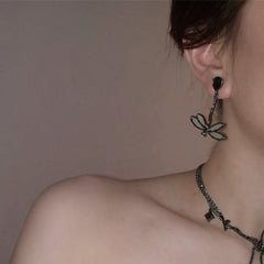 dragonfly earrings boogzel clothing