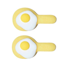 egg shaped hair clips pack boogzel clothing
