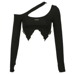 e girl layered crop top boogzel clothing