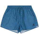 elastic waist pinstriped shorts boogzel clothing