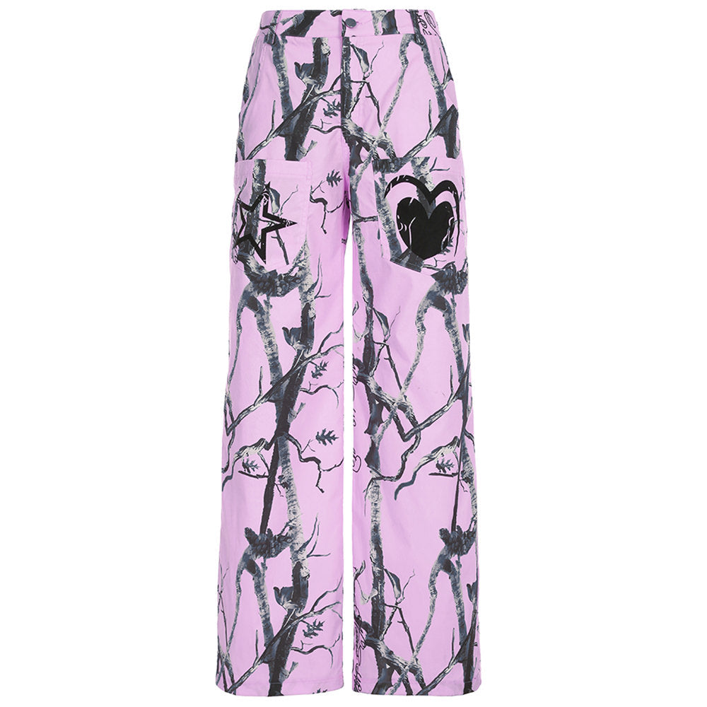 emo aesthetic wide leg trousers boogzel clothing