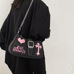 emo girl baguette bag boogzel clothing