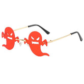 evil ghost shaped sunglasses boogzel clothing