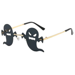 evil ghost shaped sunglasses boogzel clothing