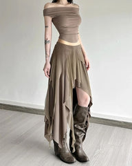 fairycore layered skirt boogzel clothing