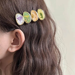 fairycore flower hair clips boogzel clothing